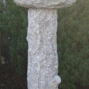 Granite Bird Bath and Stand