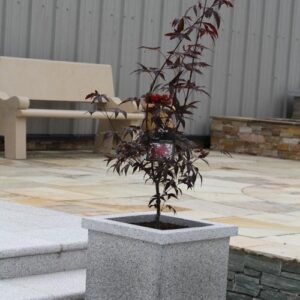 Granite Bush-hammered Planter