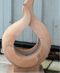 Babbling Flame Sandstone Ornament