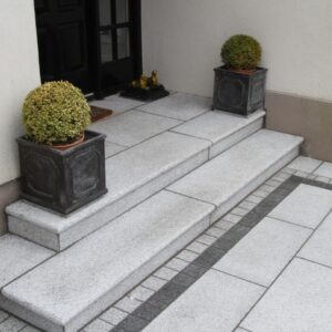 Granite Cladding steps