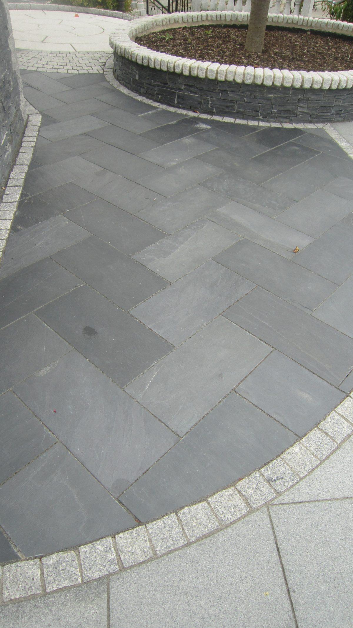 Black Slate Paving S&N Granite