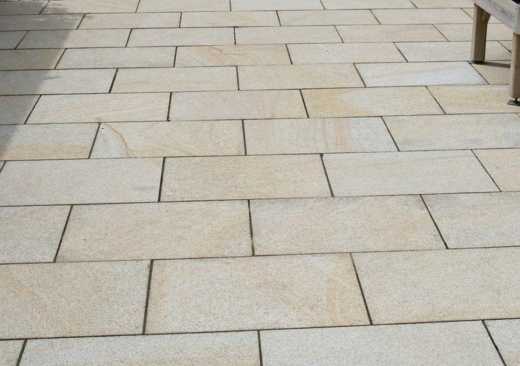 Yellow Granite Paving - S&N Granite