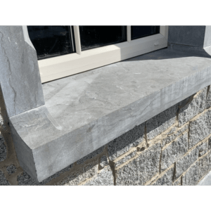 Limestone window sill