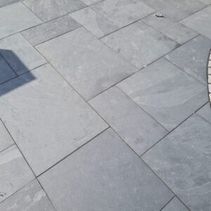 Brazilian Black slate paving