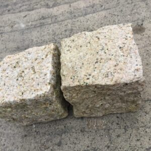 Brown Granite Split Cobble