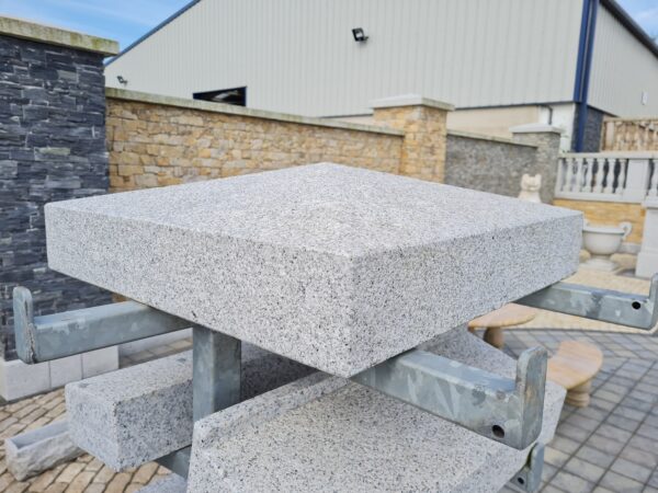 pyramid granite pier capping