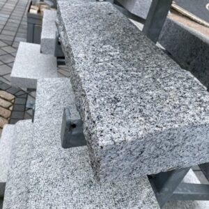 grey granite pineapple kerb