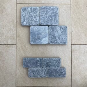 Silver Slate Tumbled Cobble