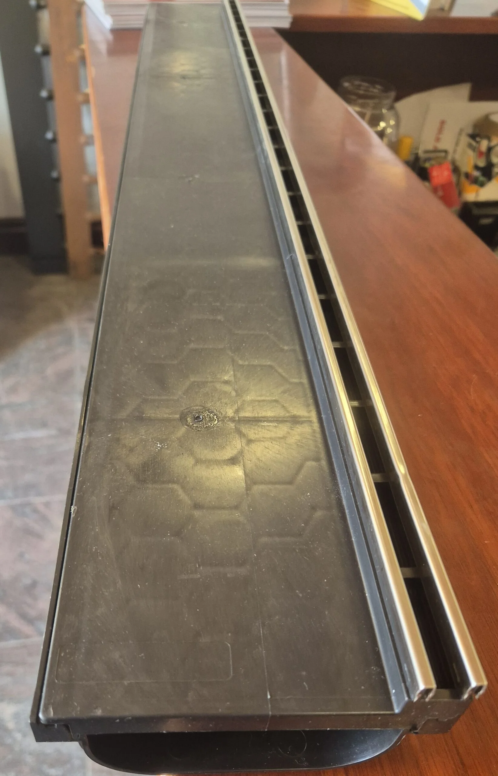 Steel-Tip Slot Drain
