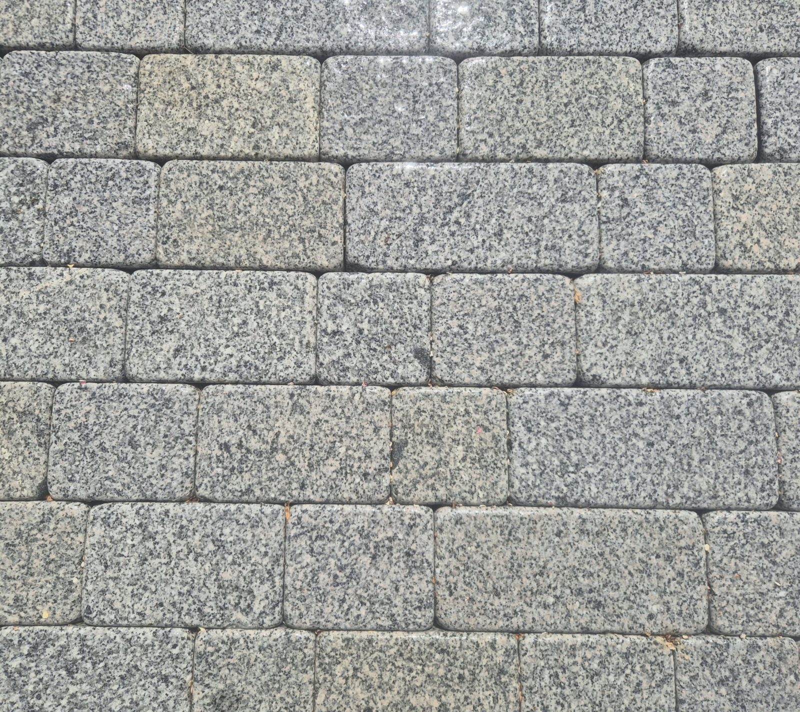 Mixed Size Tumbled and sawn Grey granite cobble - Image 4
